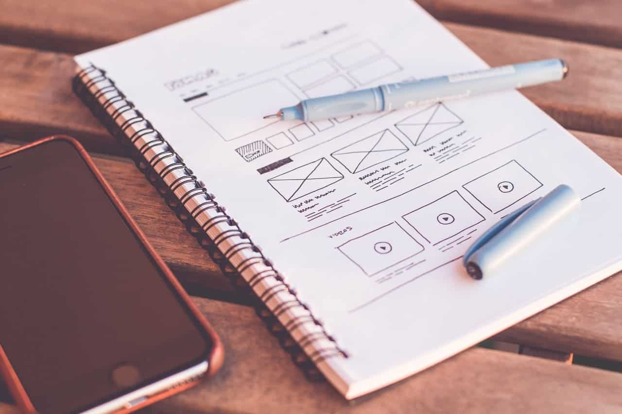 how to start a web design business - planning on paper