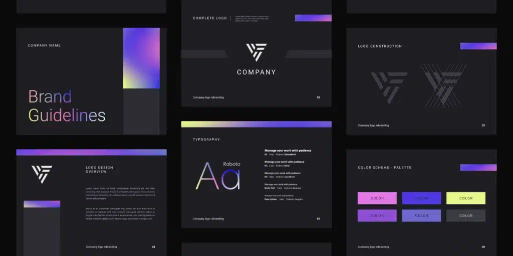Typography in Web Design - branding