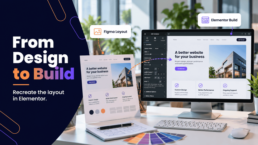 Figma to Elementor: How to Turn a Figma Design Into a WordPress Site